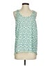 Pleione 100% Polyester Green Sleeveless Blouse Size S - photo 1