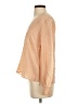 Keepsake 100% Silk Tan Long Sleeve Silk Top Size S - photo 5