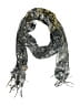 Piper & Blue 100% Polyester Gray Black Scarf One size - photo 1