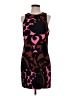 Ann Taylor Graphic Black Cocktail Dress Size 4 - photo 1