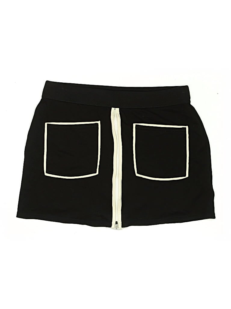 Pre-owned Belyn Key Casual Skirt In Black