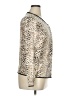 Lands' End 100% Cotton Animal Print Tan Cardigan Size XL - photo 4