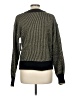 Nine West Chevron-herringbone Green Pullover Sweater Size M - photo 2