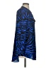 Rock & Republic Animal Print Blue Long Sleeve Blouse Size S - photo 4