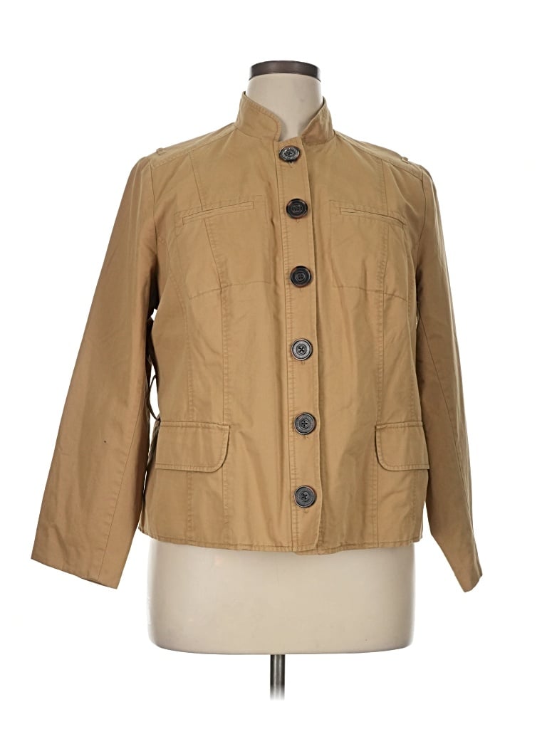 Pre-owned Relativity Jacket In Brown