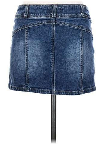 Z.Cavaricci Denim Skirt (view 2)