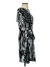 She's Cool 100% Polyester Graphic Gray Cocktail Dress Size S - photo 4