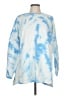 SO Tie-dye Blue Sweatshirt Size M - photo 1