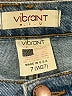 Vibrant M.I.U Color Block Blue Jeans Size 27 waist - photo 4