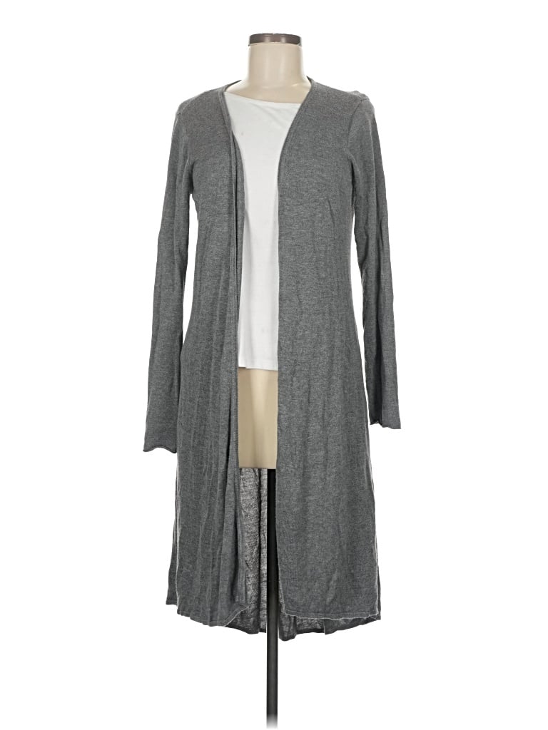 Pre-owned Express Outlet Cardigan Sweater In Gray