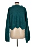 Shein 100% Acrylic Teal Turtleneck Sweater Size M - photo 2