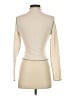 Paper Crane Ivory Long Sleeve Top Size S - photo 2