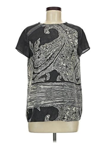 ALLSAINTS Spitalfields Short Sleeve Blouse (view 1)