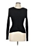 Hooked Up Black Long Sleeve Top Size L - photo 1