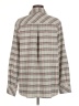 CAbi Plaid Gray Long Sleeve Blouse Size M - photo 2