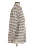 CAbi Plaid Gray Long Sleeve Blouse Size M - photo 4