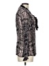 Tart 100% Viscose Black Long Sleeve Blouse Size L - photo 4