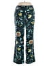 Unbranded 100% Polyester Floral Teal Casual Pants Size 36 - photo 1