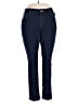 Glo Jeans Solid Blue Jeans Size 18 - photo 1
