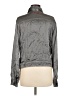 Hard Tail 100% Rayon Metallic Gray Long Sleeve Button-Down Shirt Size M - photo 2