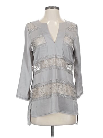 BCBGMAXAZRIA 3/4 Sleeve Blouse (view 1)