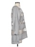 BCBGMAXAZRIA 100% Polyester Gray 3/4 Sleeve Blouse Size XS - photo 4