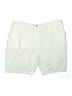 L.L.Bean 100% Cotton Solid Ivory Khaki Shorts Size 16 - photo 1