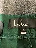 Lulus 100% Rayon Green Dress Pants Size S - photo 3