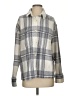 American Eagle Outfitters Plaid Gray Coat Size S - photo 1