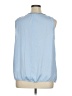 Jennifer Lopez 100% Polyester Blue Sleeveless Blouse Size 1X - photo 2