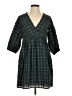 Madewell Plaid Green Casual Dress Size XS - photo 1