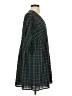 Madewell Plaid Green Casual Dress Size XS - photo 4