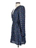 Zara Print Blue Casual Dress Size S - photo 5