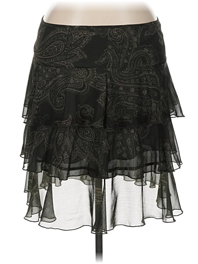 Pre-owned W By Worth Casual Skirt In Black