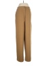 EXQUISE Solid Tan Casual Pants Size M - photo 1