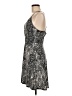 Express Paisley Gray Cocktail Dress Size M - photo 5