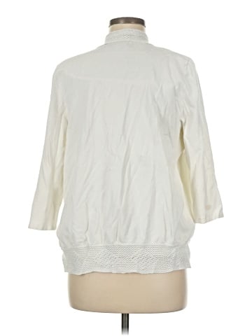 Laura Ashley 3/4 Sleeve Blouse (view 2)