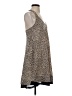 Dex Animal Print Tan Casual Dress Size S (estimated) - photo 4
