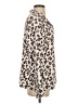 Unbranded 100% Polyester Animal Print Ivory Jacket Size S - photo 4