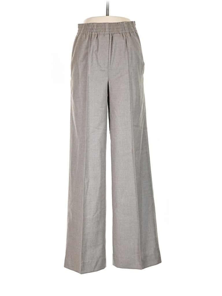 Pre-owned Reiss Wool Pants In Gray