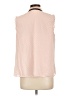 Elle 100% Polyester Pink Sleeveless Blouse Size L - photo 2
