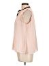 Elle 100% Polyester Pink Sleeveless Blouse Size L - photo 5