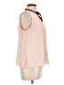 Elle 100% Polyester Pink Sleeveless Blouse Size L - photo 4