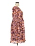 BCBGeneration Floral Orange Casual Dress Size 14 - photo 4