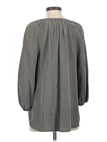 Max Studio 3/4 Sleeve Silk Top (view 2)