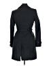 Tahari Black Blue Trenchcoat Size XL (estimated) - photo 2