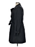 Tahari Black Blue Trenchcoat Size XL (estimated) - photo 5