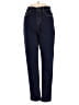 MICHAEL Michael Kors Chevron-herringbone Blue Jeans Size 8 - photo 1