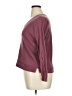 Just Be... Burgundy Pullover Sweater Size 1X - photo 5