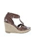 Madison Harding Brown Tan Wedges Size 8 - photo 1